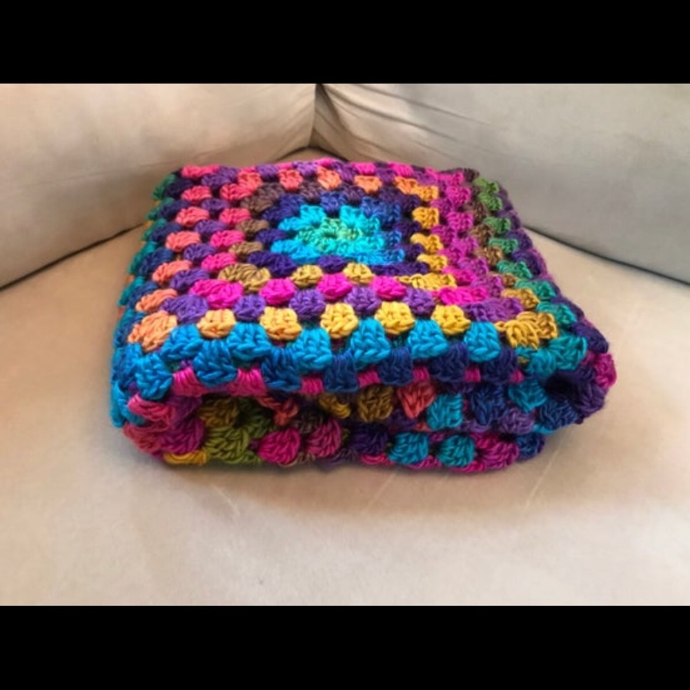 ♥️HANDMADE CROCHET RECEIVING BLANKET